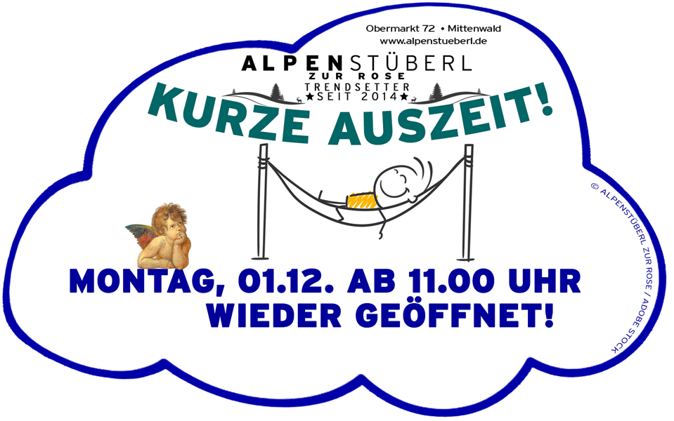 Alpenstüberl zur Rose - Kurze Auszeit